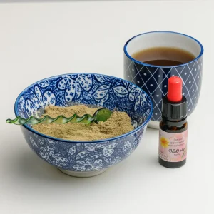 Détox avec tisane Essiac & huile de CBD